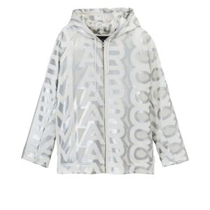 🆕 Marc Jacobs Monogram Zip Hoodie Sz M/L